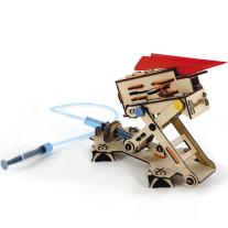 Детски дървен конструктор Smart Games, Хидравлична писта за самолет