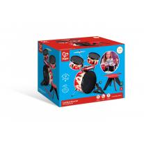 Детски дървен музикален комплект Hape, Барабани