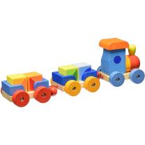 Детски дървено влакче Goki, Мумбай