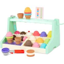 Детски игрален комплект от 60 части Battat, Витрина за сладолед