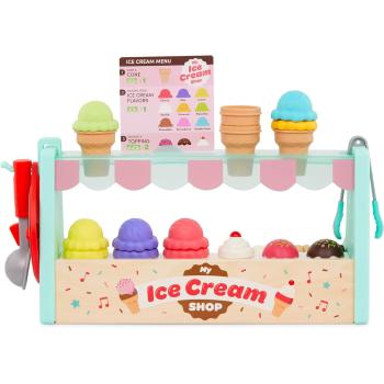 Детски игрален комплект от 60 части Battat, Витрина за сладолед
