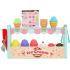 Детски игрален комплект от 60 части Battat, Витрина за сладолед