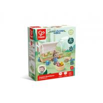 Детски интерактивен дървен комплект Hape, Органична оранжерия