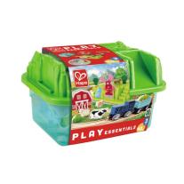 Детски комплект за игра Hape, Фермерски влак
