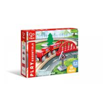 Детски комплект за игра Hape, Класическа железопътна осмица