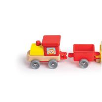 Детски комплект за игра Hape, Влакче с маймунки