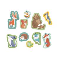 Детски образователен дървен пъзел Hape, 40 части