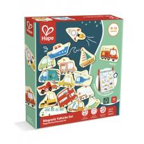 Детски образователен комплект за игра Hape, Магнитни превозни средства