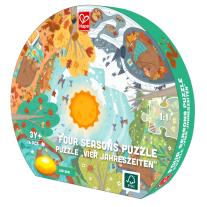 Детски образователен пъзел за под Hape, Четири сезона