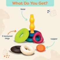 Детски рингове за нанизване Battat, Камъчета