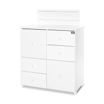 Детски шкаф Lorelli 2BOX - Бял 