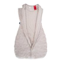 Детски спален чувал от органичен памук BabyBliss, Dreamy Zzz Grey, 2.5 TOG, 0-6 м
