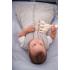 Детски спален чувал от органичен памук BabyBliss, Dreamy Zzz Grey, 2.5 TOG, 18-36 м