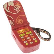 Детски телефон със звук и светлина Battat, Червен