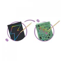 Детски творчески комплект Hape, Изкуство с драскулки