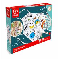 Детски творчески комплект Hape, Направи си сам цветна престилка