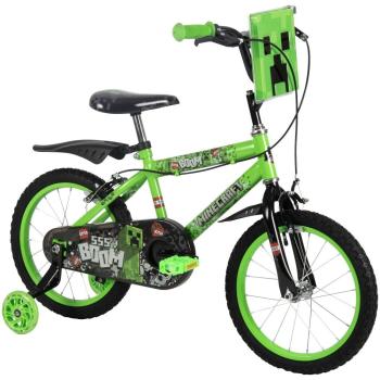 Детски велосипед Huffy - Minecraft, 16'', зелен