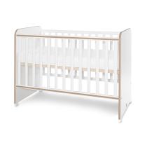 Детско легло Lorelli - Sweet Dream, 60 x 120 cm, бяло/кехлибар