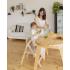 Детско столче за хранене Carrello Ergo Linen Beige