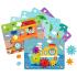 Дидактическа игра Tooky Toy, Картини със зъбни колела