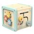 Дидактически дървен куб с активности 5 в 1 Tooky Toy