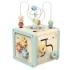 Дидактически дървен куб с активности 5 в 1 Tooky Toy