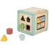Дидактически дървен куб с активности 5 в 1 Tooky Toy
