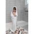 Хавлия с гризалка Doomoo Dry'n Play White