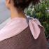 Пелена за кърмене Doomoo със силиконов ринг Mom n Play Tetra Pink