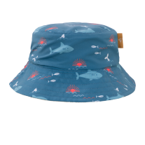 Двулицева шапка с периферия и 50+ UV защита Fresk Shark