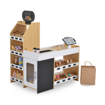 Дървен магазин за игра Moni Toys