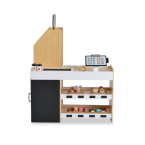 Дървен магазин за игра Moni Toys