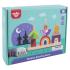 Дървена игра със сенки, за подреждане и нанизване Tooky Toy