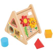Дървена къщичка с активности Tooky Toy