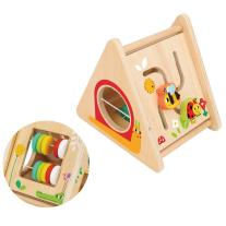 Дървена къщичка с активности Tooky Toy