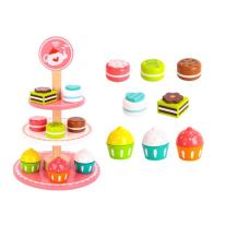 Дървени кексчета и десерти на поднос Tooky Toy
