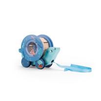 Дървена играчка за дърпане Moulin Roty, Морско лъвче