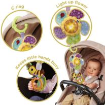 Интерактивна играчка, Vtech, Светеща дрънкалка, Пчеличка