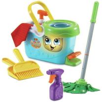 Интерактивна играчка, Leap Frog, Кофа с принадлежности за почистване