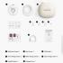 Електрическа помпа за кърма MOMCOZY Muse 5, Hands-free, Grey