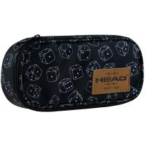 Елипсовиден ученически несесер Astra Head 4 - HD-423, с разделител