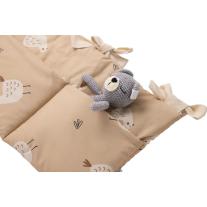 Органайзер от органичен памук за бебешко креватче ElO. A Little Bird Told Me