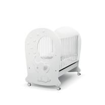 Дървено легло Erbesi Elly Oblo' Bianco