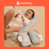 Ергономична раница Ergobaby Omni Deluxe Graphite Grey + Подарък Преносима подложка за повиване Ergobaby 