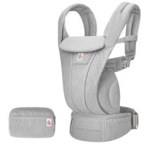 Ергономична раница Ergobaby Omni Deluxe Pearl Grey + Подарък Преносима подложка за повиване Ergobaby 
