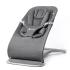 Шезлонг 3-в-1 Evolve Ergobaby Charcoal Gray + Подарък Дъга с играчки