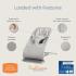 Бебешки шезлонг 3 в 1 Ergobaby Evolve Light Grey Mesh