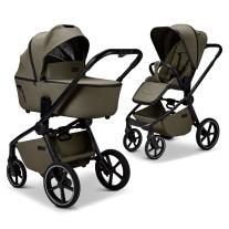 Бебешка количка 2в1 MOON RESEA 2.0 GREEN MELANGE