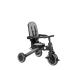 Детска сгъваема триколка с родителски контрол 8в1 Kikka Boo Trix 2 Grey