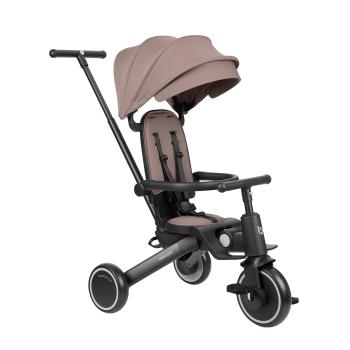 Детска сгъваема триколка с родителски контрол 8в1 Kikka Boo Trix 2 Beige